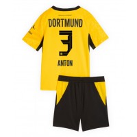 Borussia Dortmund Waldemar Anton #3 Koti Peliasu Lasten 2026-27 Lyhythihainen (+ Lyhyet housut)